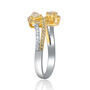 Diamond Bypass Ring in 14K White Gold &#40;3/4 ct. tw.&#41;