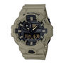 Utility Color Analog-Digital Men&rsquo;s Watch in Tan Resin