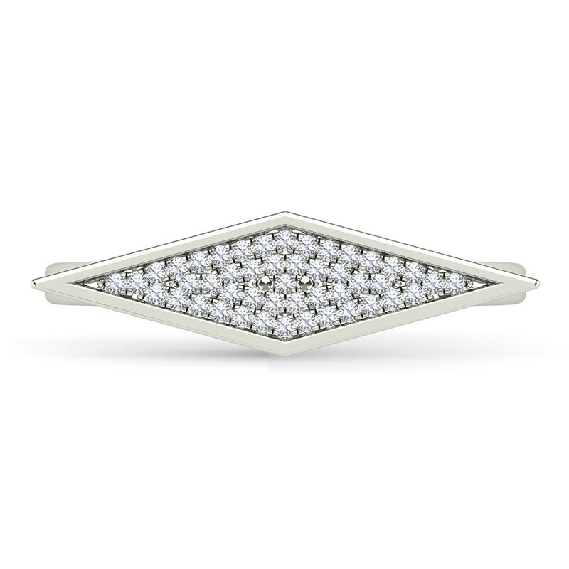 Diamond East-West Marquise-Shaped Ring in 14K Gold &#40;1/7 ct. tw.&#41;