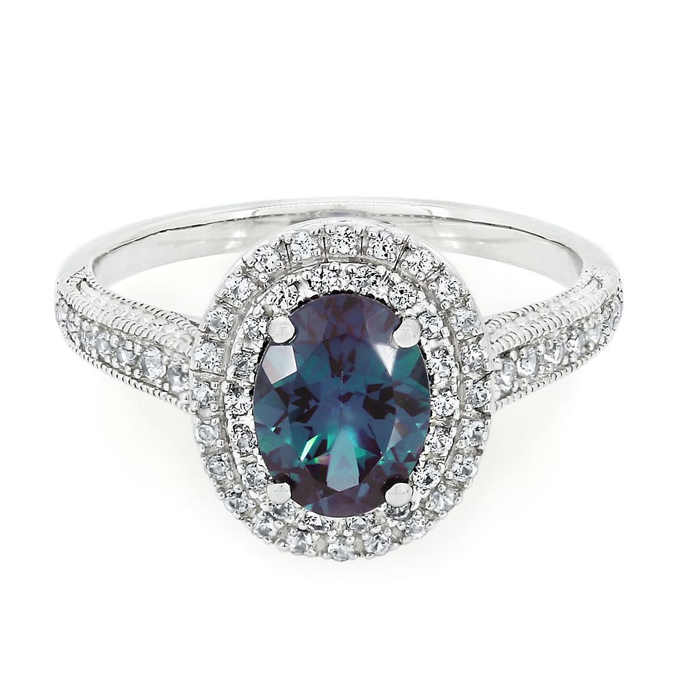 Lab Grown Alexandrite Engagement Rings – Lily Arkwright