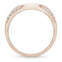 1/7 ct. tw. Diamond Contour Band in 14K Gold
