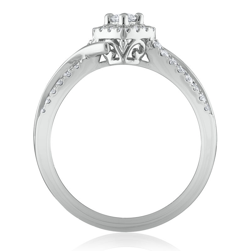 Diamond Promise Ring in 14K White Gold &#40;1/3 ct. tw.&#41;