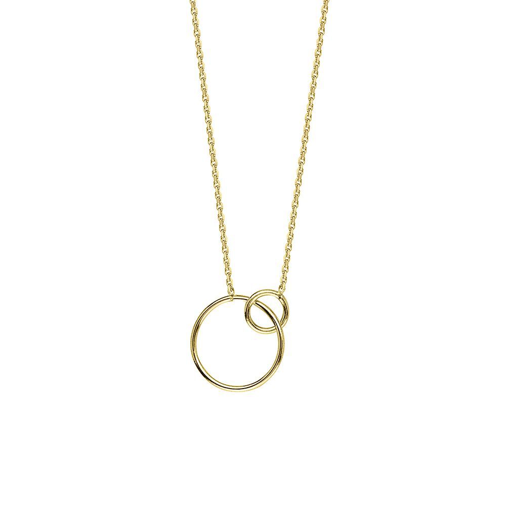 302 Interlocking Circle Necklace 87077:204:P 14KR - Neckwear | Colonial  Jewelers of Easton | Easton, MD