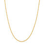 Glitter Rope Chain in 14K Yellow Gold, 22&quot;