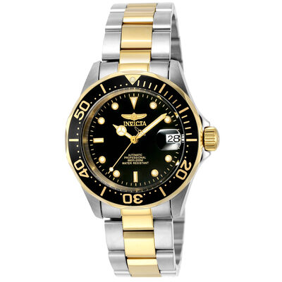 Men’s Pro Diver Watch in Two-Tone Stainless Steel