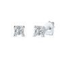 Diamond Stud Earrings in 14K White Gold &#40;1/7 ct. tw.&#41;
