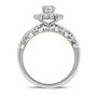 Blythe Round Diamond Engagement Ring in 14K White Gold &#40;7/8 ct. tw.&#41;
