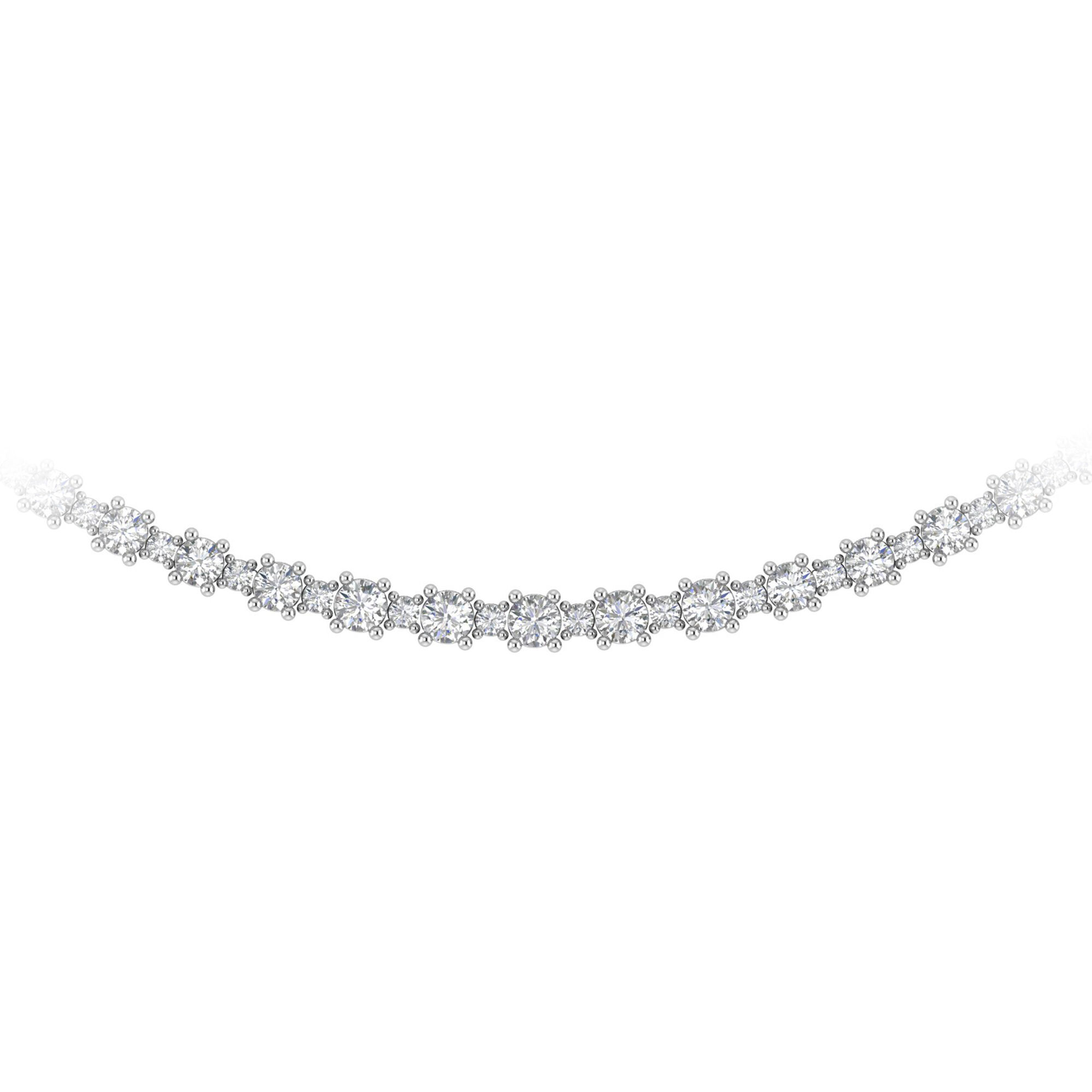 Royal Chain Silver .12ct Diamond Cross Necklace DAGP5072-18 | Jewel Smiths  | Oklahoma City, OK