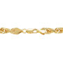 Glitter Rope Chain in 10K Yellow Gold, 6mm, 30&quot;