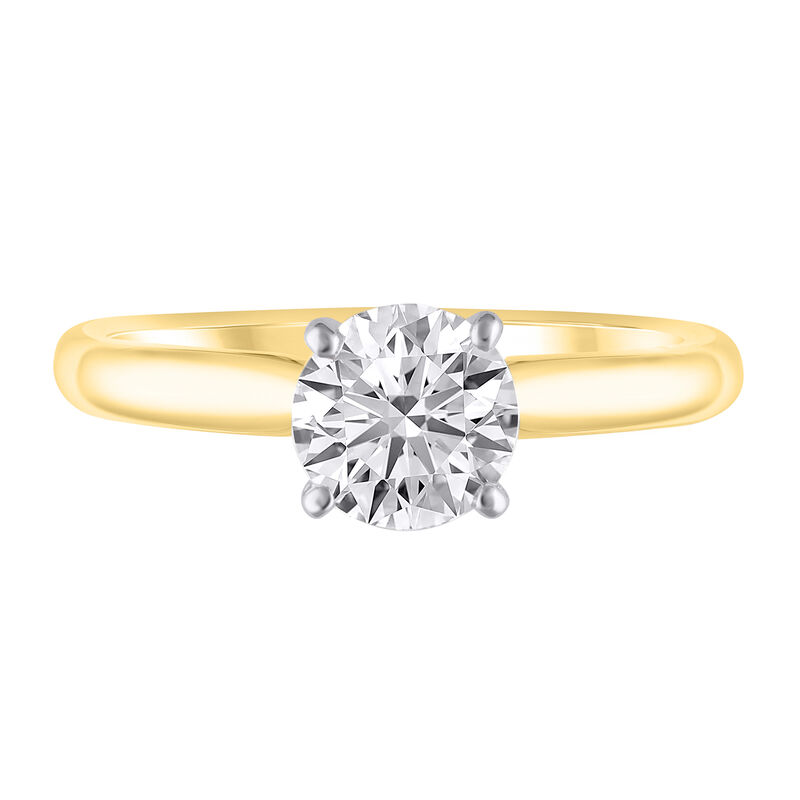 Solitaire Semi-Mount Engagement Ring &#40;Setting Only&#41;