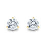 Lab Grown Diamond Martini Stud Earrings in 14K Yellow Gold &#40;2 ct. tw.&#41;