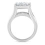 Lab Grown Diamond Engagement Ring in 10K White Gold &#40;3 ct. tw.&#41;