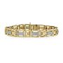 Men&#39;s 1/2 ct. tw. Diamond Bracelet in 10K Yellow Gold