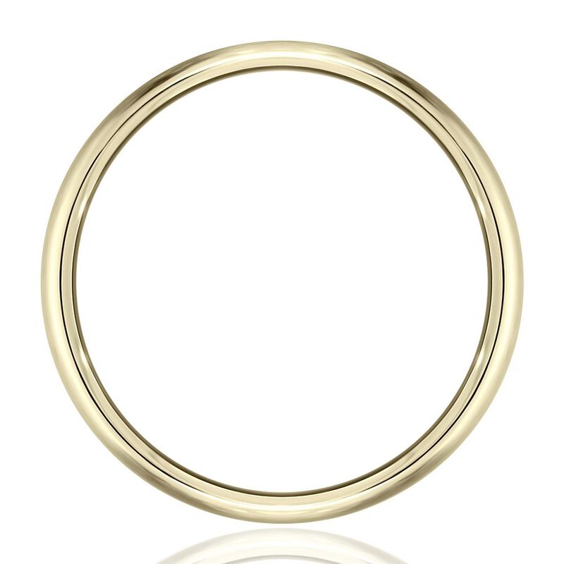 Wedding Band in 10K Yellow Gold, 6.5MM