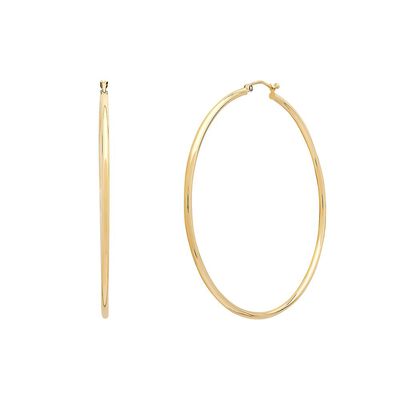 Hoop Earrings in 14K Gold