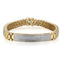 Diamond ID Style Bracelet in 10K Yellow Gold &#40;1 ct. tw.&#41;