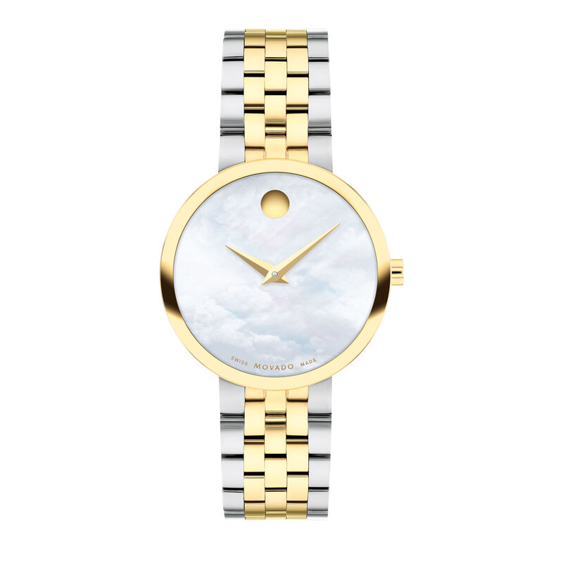 Ladies&rsquo; Museum Classic Dress Watch in Two-Tone Stainless Steel