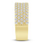 Diamond Pave Multi-Row Anniversary Band in 14K Gold