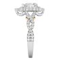 Doris Pear-Shaped Diamond Engagement Ring in 14K White Gold &#40;1 ct. tw.&#41;