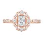 Elsa Oval Diamond Engagement Ring in 14K Gold &#40;1 ct. tw.&#41;