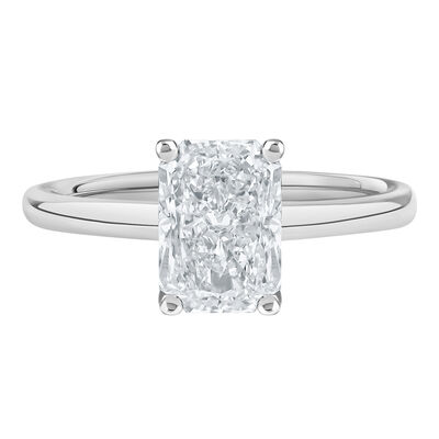 Lab Grown Diamond Radiant-Cut Solitaire Ring (2 ct.)