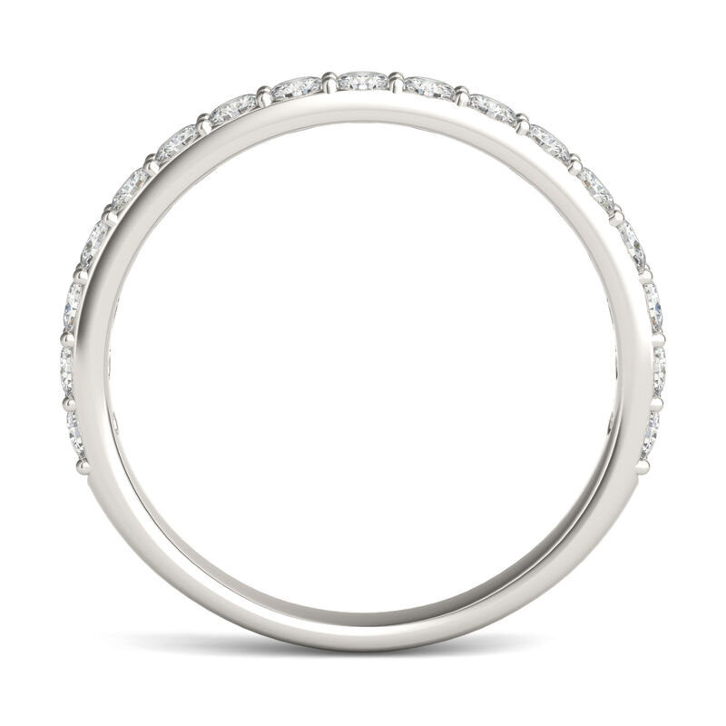 Lab-Created Moissanite Band in 14K White Gold &#40;1/2 ct. tw.&#41;