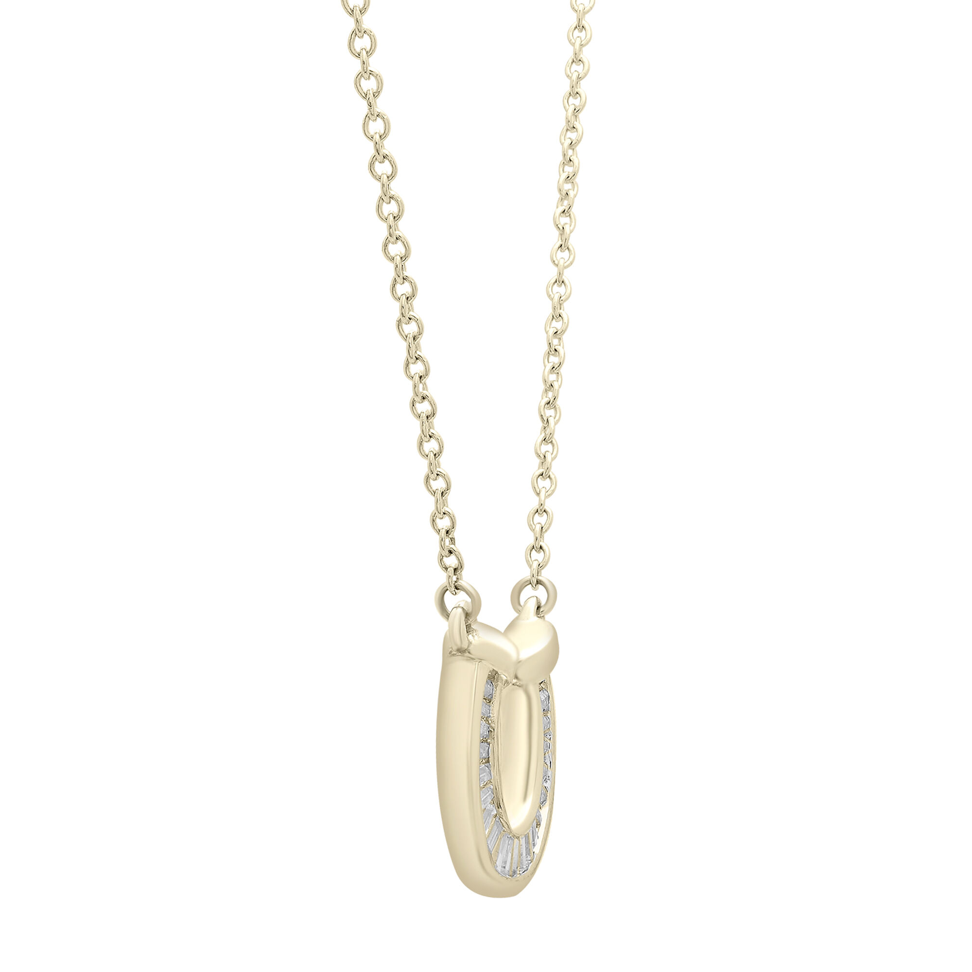 Diamond horseshoe necklace - Freedman Jewelers