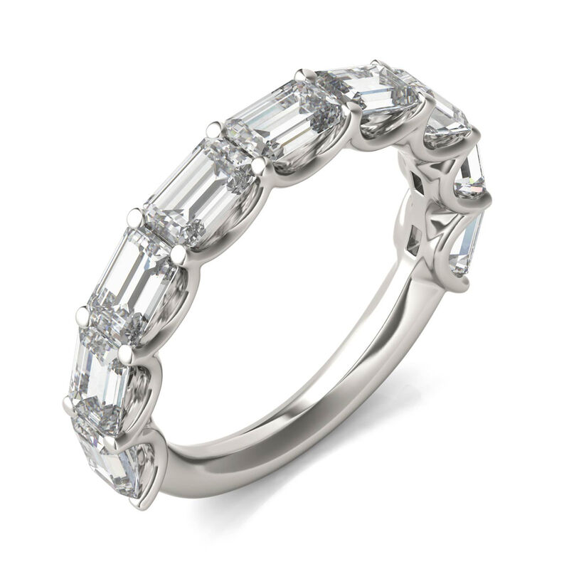 Lab-Created Moissanite Band in 14K White Gold &#40;2-3/8 ct. tw.&#41;
