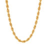 Silk Rope Chain in 14K Yellow Gold, 4.3MM, 22&rdquo;