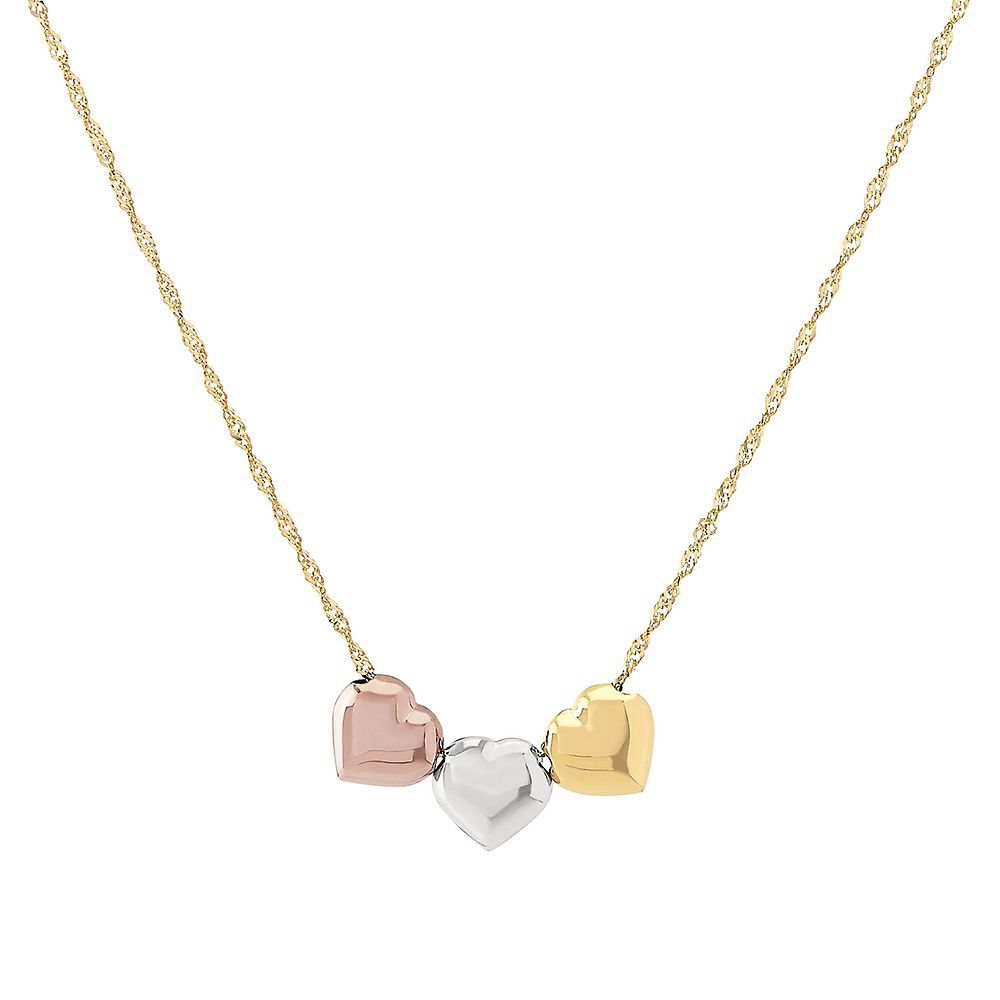 Chatelaine® Heart Pendant Necklace in 18K Rose Gold with Morganite, 8mm |  David Yurman