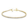 Lab Grown Diamond Line Bracelet in 10K Yellow Gold &#40;2 ct. tw.&#41;