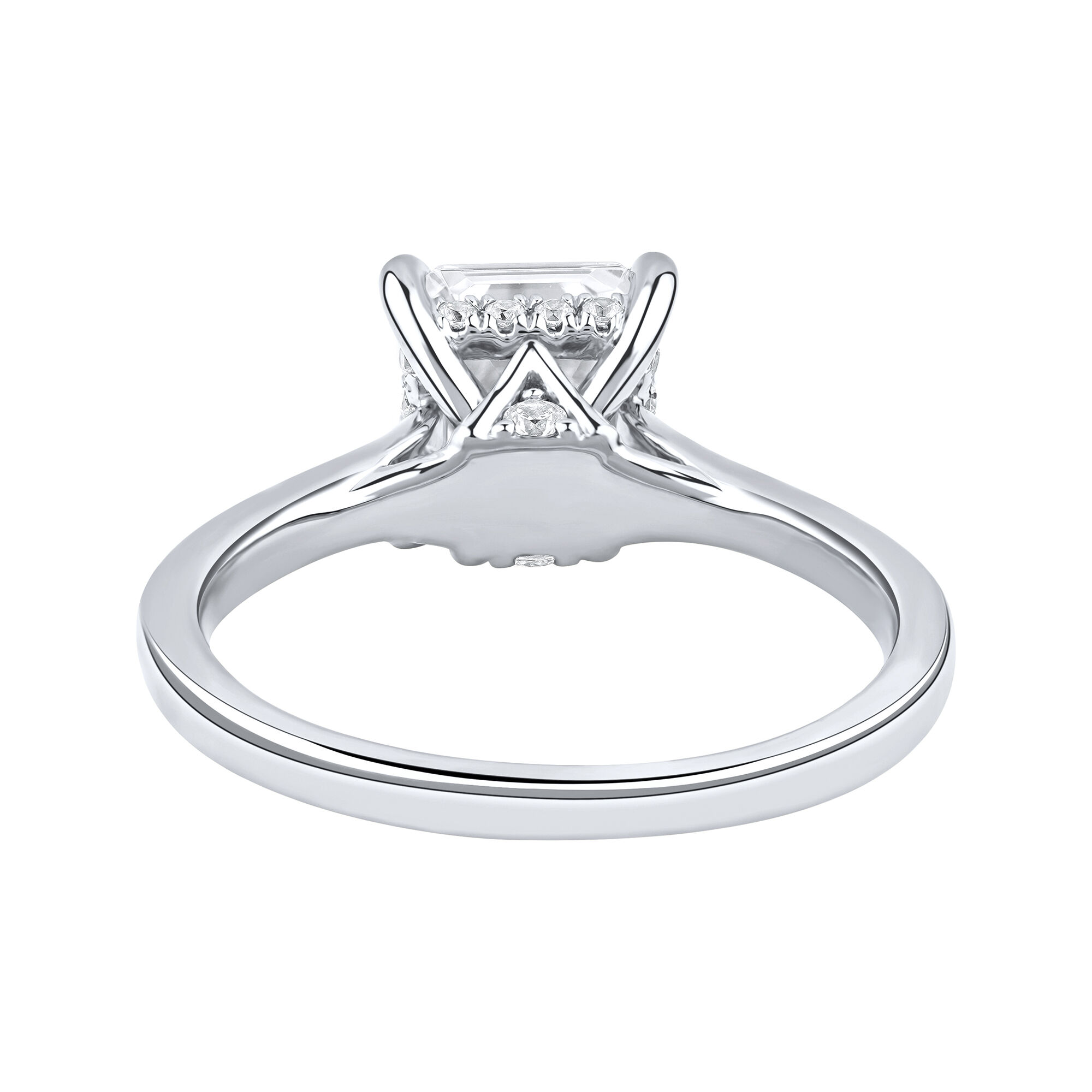 Harlow Lab Grown Diamond Engagement Ring in 14K White Gold &#40;2 1/7 ct. tw.&#41;