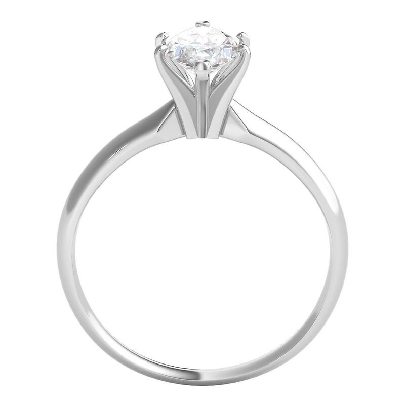 3/4 ct. tw. Diamond Solitaire Engagement Ring in 14K White Gold