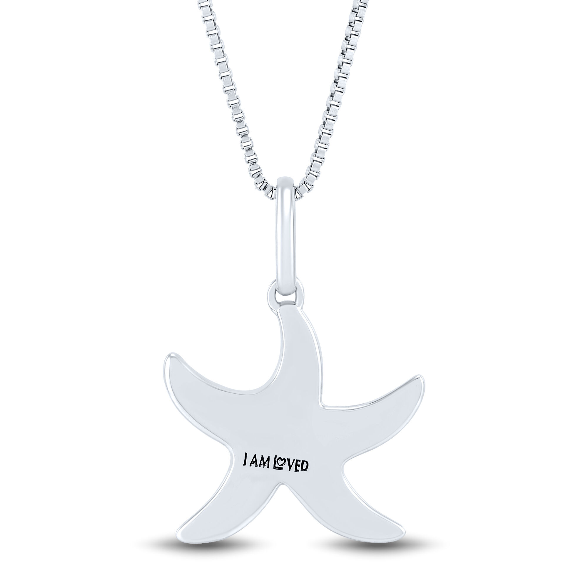 Starfish necklace silver | Wildthings Collectables Official Store –  Wildthings_collectables