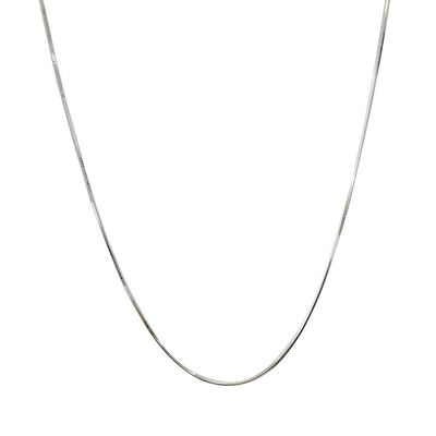 Snake Chain in Sterling Silver, 18