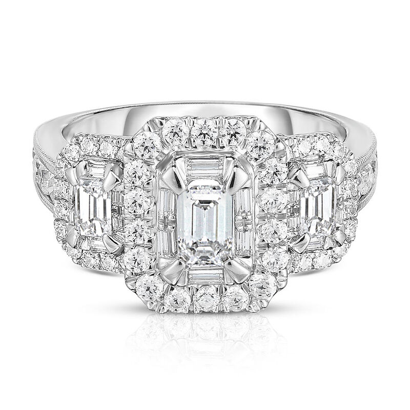 2 ct. tw. Diamond Engagement Ring in 14K White Gold