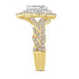 Florence Lab Grown Diamond Bridal Set in 14K Gold &#40;2 ct. tw.&#41;