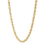 Solid Diamond-Cut Rope Chain in 14K Yellow Gold, 5.5MM, 22&rdquo;