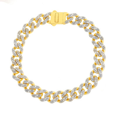 Men's 1 1/8 ct. tw. Diamond Bracelet in 10K Yellow Gold