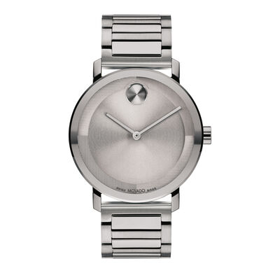 Evolution Men’s Dress Watch in Gray Ion-Plated Stainless Steel
