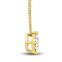 Lab Grown Diamond Solitaire Pendant in 14K Yellow Gold &#40;1 ct.&#41;