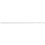 Double-Strand Bead Anklet in Sterling Silver, 10&rdquo;
