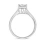 Princess-Cut Diamond Engagement Ring with Channel-Set Band in 14K White Gold &#40;7/8 ct. tw.&#41;