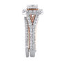 Lab Grown Diamond Princess-Cut Bridal Set in 14K White Gold &#40;2 1/2 ct. tw.&#41;