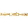 Men&rsquo;s Four-Sided Hollow Franco Chain in 14K Yellow Gold, 3MM, 22&rdquo;