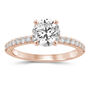 Diamond Semi-Mount Engagement Ring in 14K Gold &#40;Setting Only&#41;