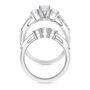 Lab Grown Diamond Engagement Ring Set in 10K White Gold &#40;2 1/4 ct. tw.&#41;