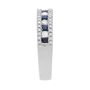 Sapphire &amp; 1/3 ct. tw. Diamond Band in 10K White Gold
