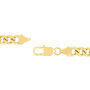 Curb Link Bracelet in Yellow Ion-Plated Stainless Steel, 10mm, 8.75&quot;