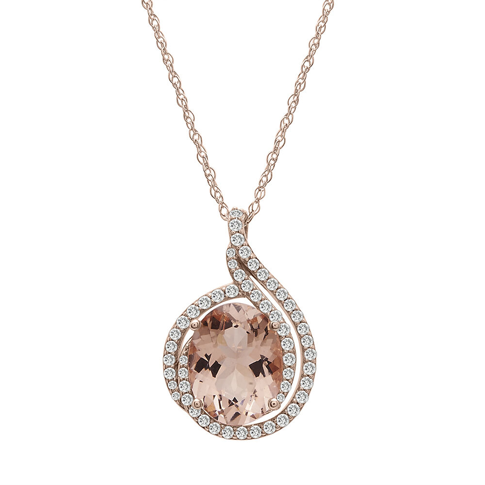 Morganite Necklace | Made In Earth US